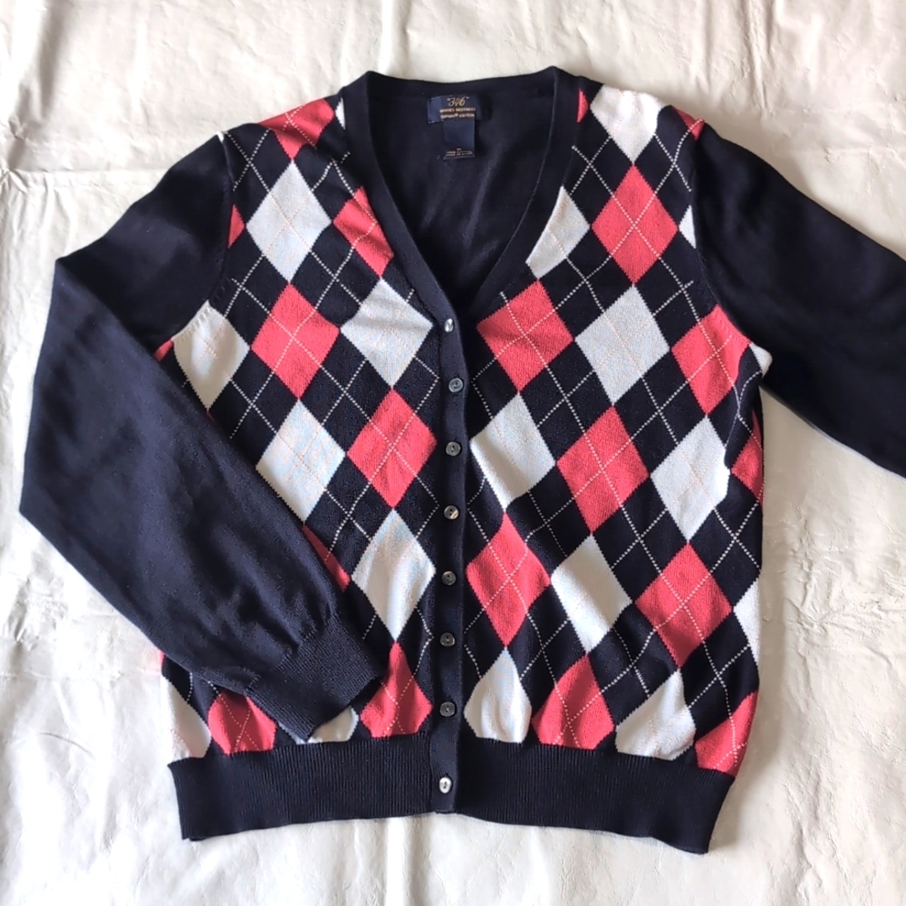 346 Brooks Brothers Argial Long Sleeved Cardigan Women’s Size Medium